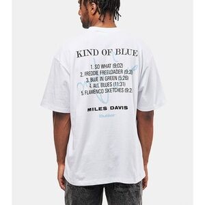 Butter Goods X Miles Davis Kind Of Blue T-Shirt - White
